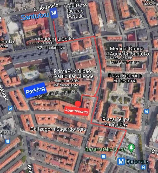 Concordia Apartamento, Parking Gratis Bilbao Apartamento